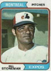 1974 Topps Baseball Cards      352     Bill Stoneman